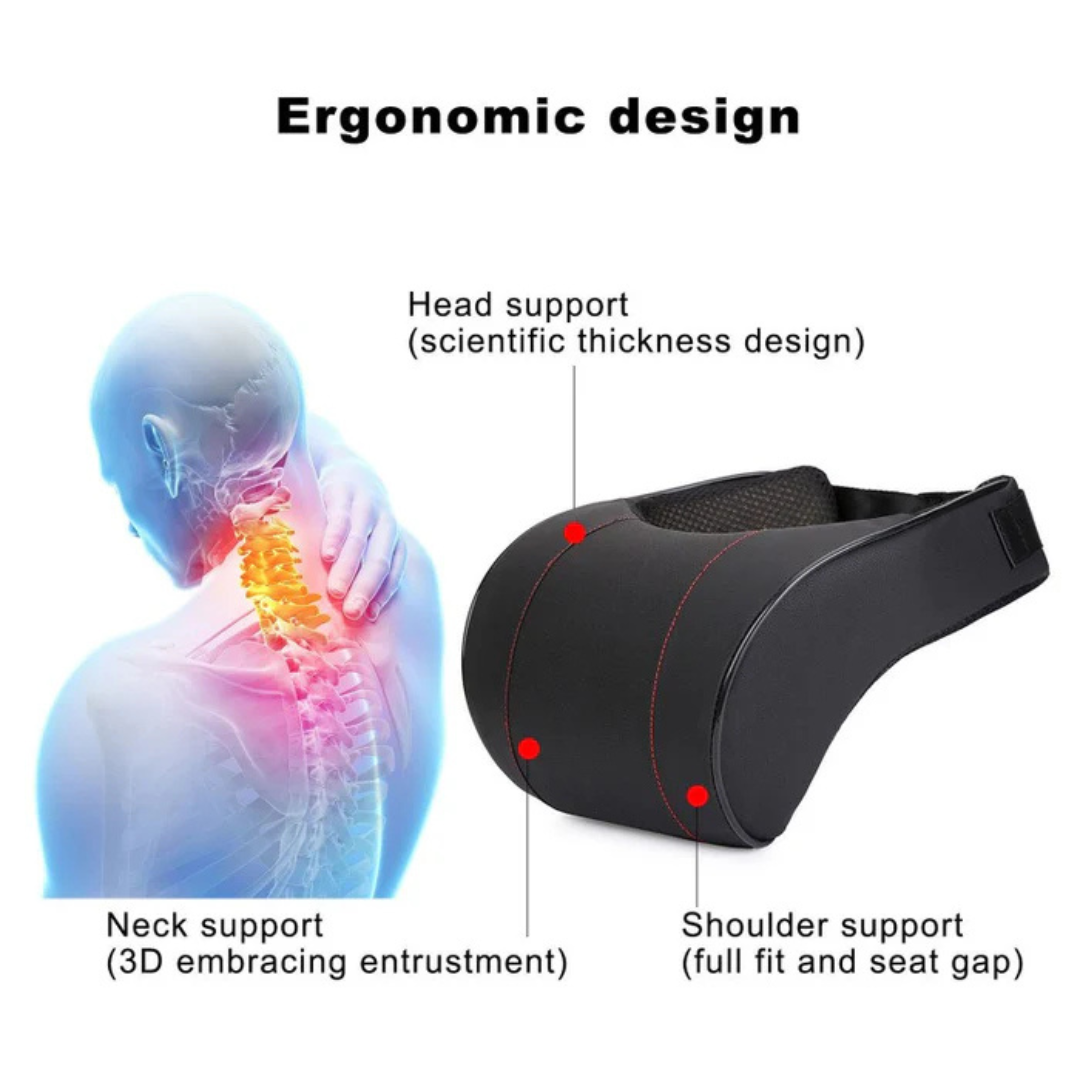 Premium Ergonomic Foam Car Neck Rest